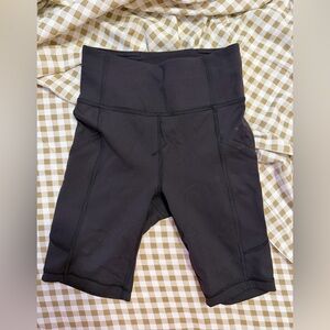 Lululemon Fast & Free Biker Shorts